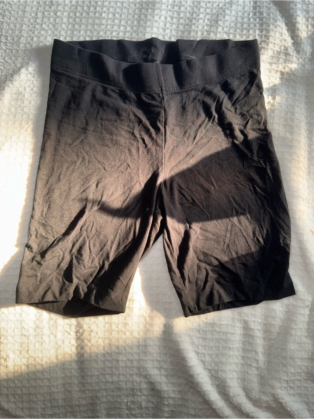 Old Navy Black High-Rise Bike Shorts